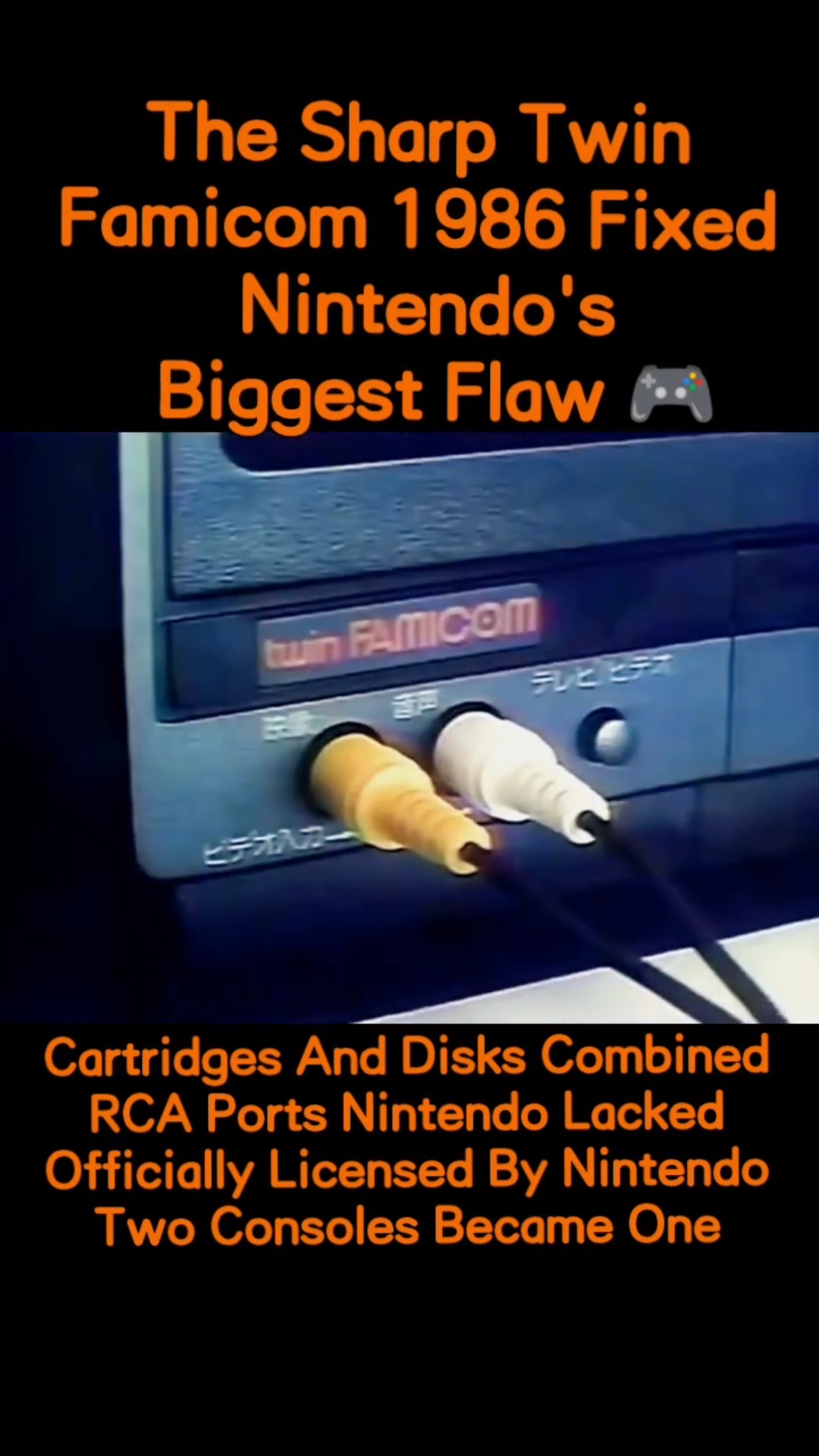 The Sharp Twin Famicom (1986) Fixed Nintendo's Biggest Flaw