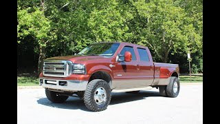 2005 Ford F350 4x4 King Ranch Powerstroke Diesel STUDDED TX RUST FREE FOR SALE!