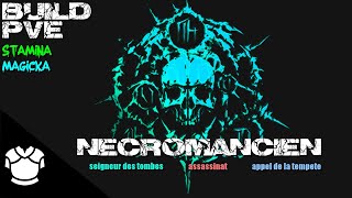Necro Stam (et magie) PvE Build (120k+ DPS) - Presque PureClass