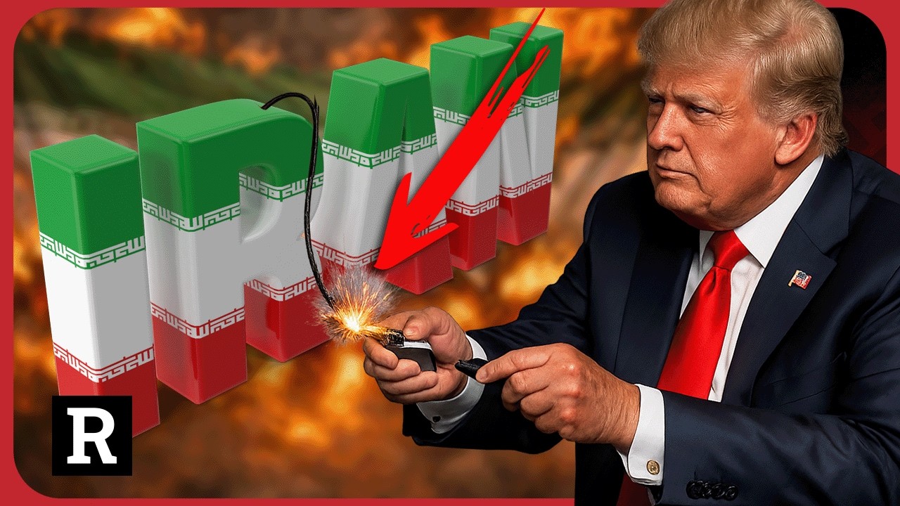 "We just lit a FUSE against Iran" Something big is coming and Trump knows it | Redacted News