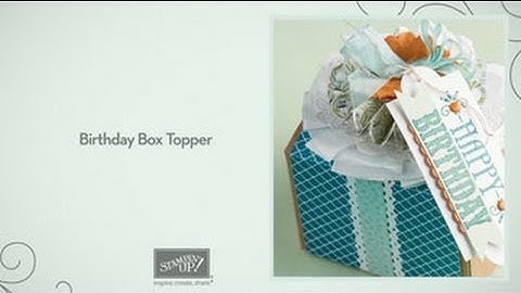 Box Topper -- Brian Pilling