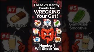 7 "Healthy" Foods That Are SILENTLY Destroying Your Colon #health #guthealth #colon #shorts
