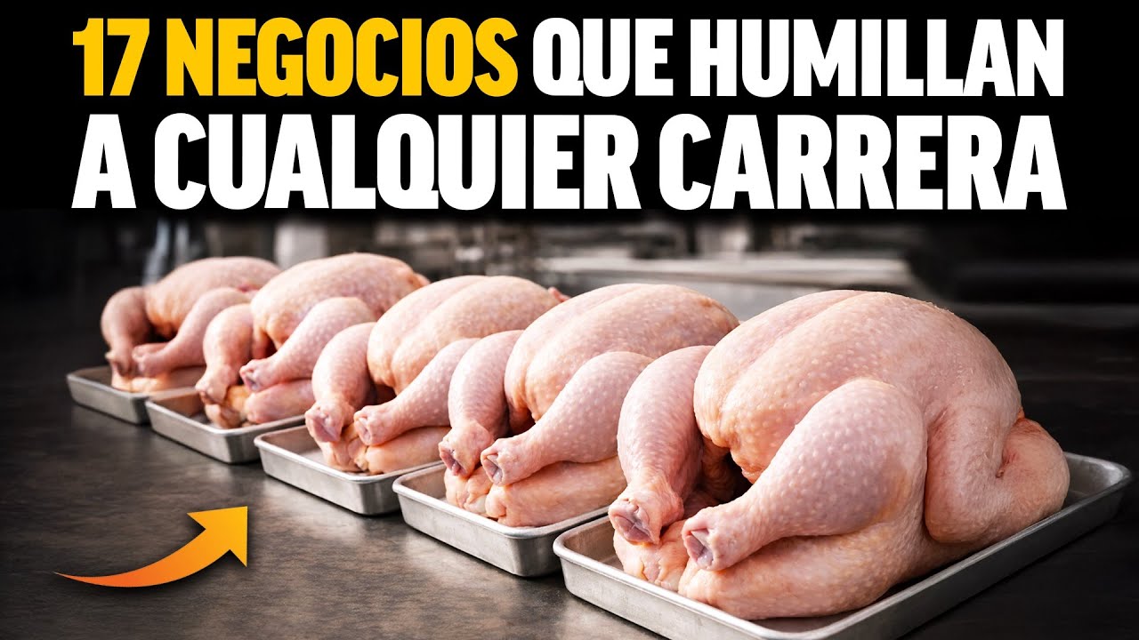 17 NEGOCIOS ¡Mejores Que Cualquier CARRERA En Este 2026!