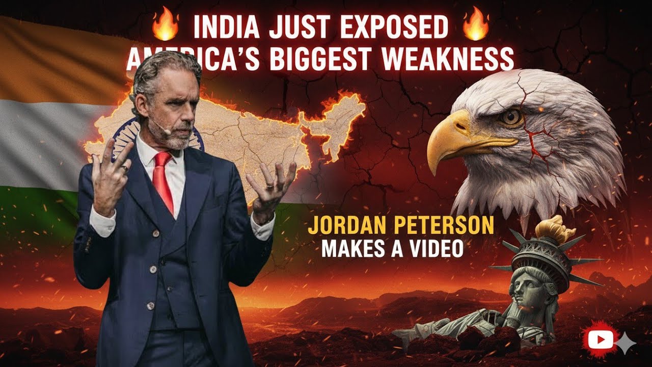 🔥 *India Just EXPOSED America’s Biggest Weakness* | Jordan Peterson