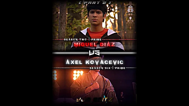 Axel Kovacevic (S6) vs Miguel Diaz (S2) (Part 2) #migueldiaz #axelkovacevic #cobrakai #season6