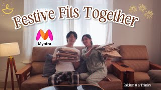 Festive Ready with Myntra | Couple Kurta Lookbook 2025 🎉🪔✨ screenshot 2