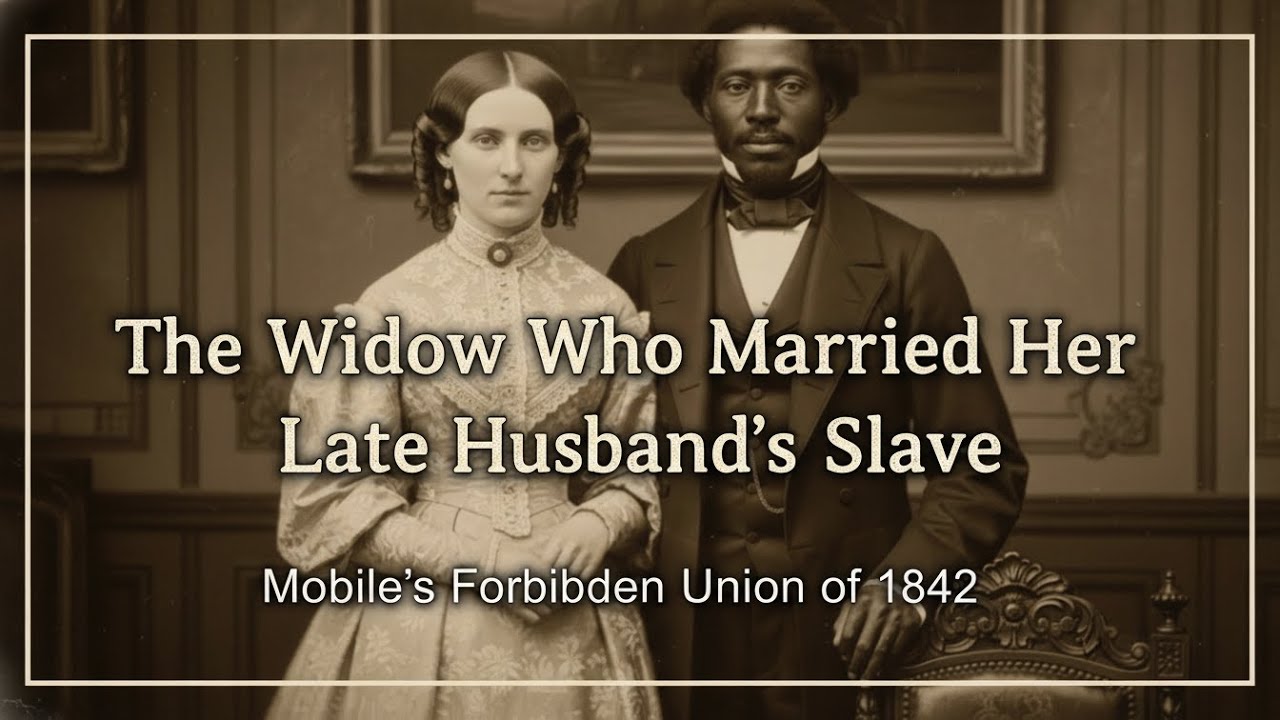 The Widow Who Married Her Late Husband’s Slave: Mobile’s Forbidden Union of 1842