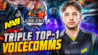 Тимспик NAVI Apex - Тройной TOP-1 на ALGS 2025: Split 1 Pro League