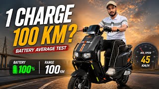 Crown Flash Electric Bike Range Test | 1 Charge = 100 KM 🔥 Battery Ev Battery Average Test Pakistan