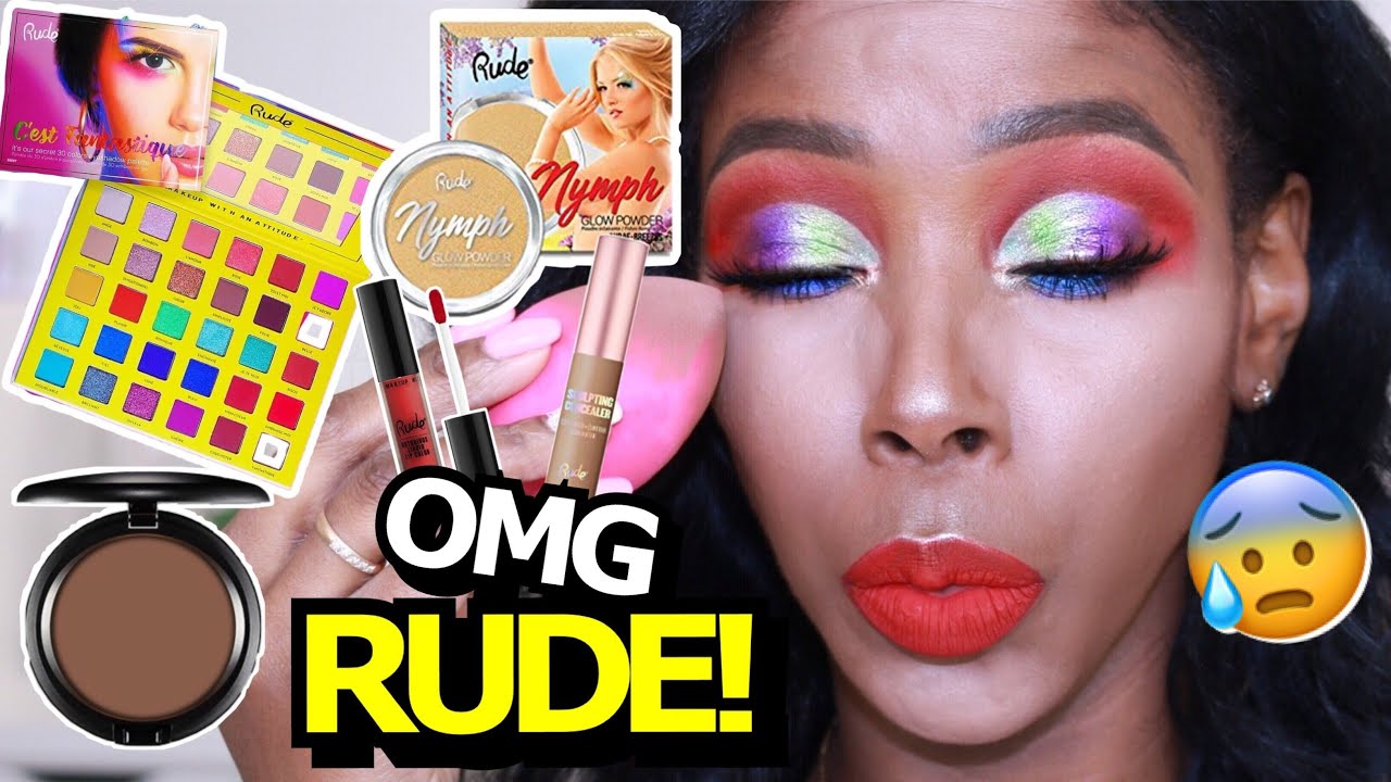 PROBANDO MAQUILLAJE BARATO DE RUDE COSMETICS | Mary Pulido