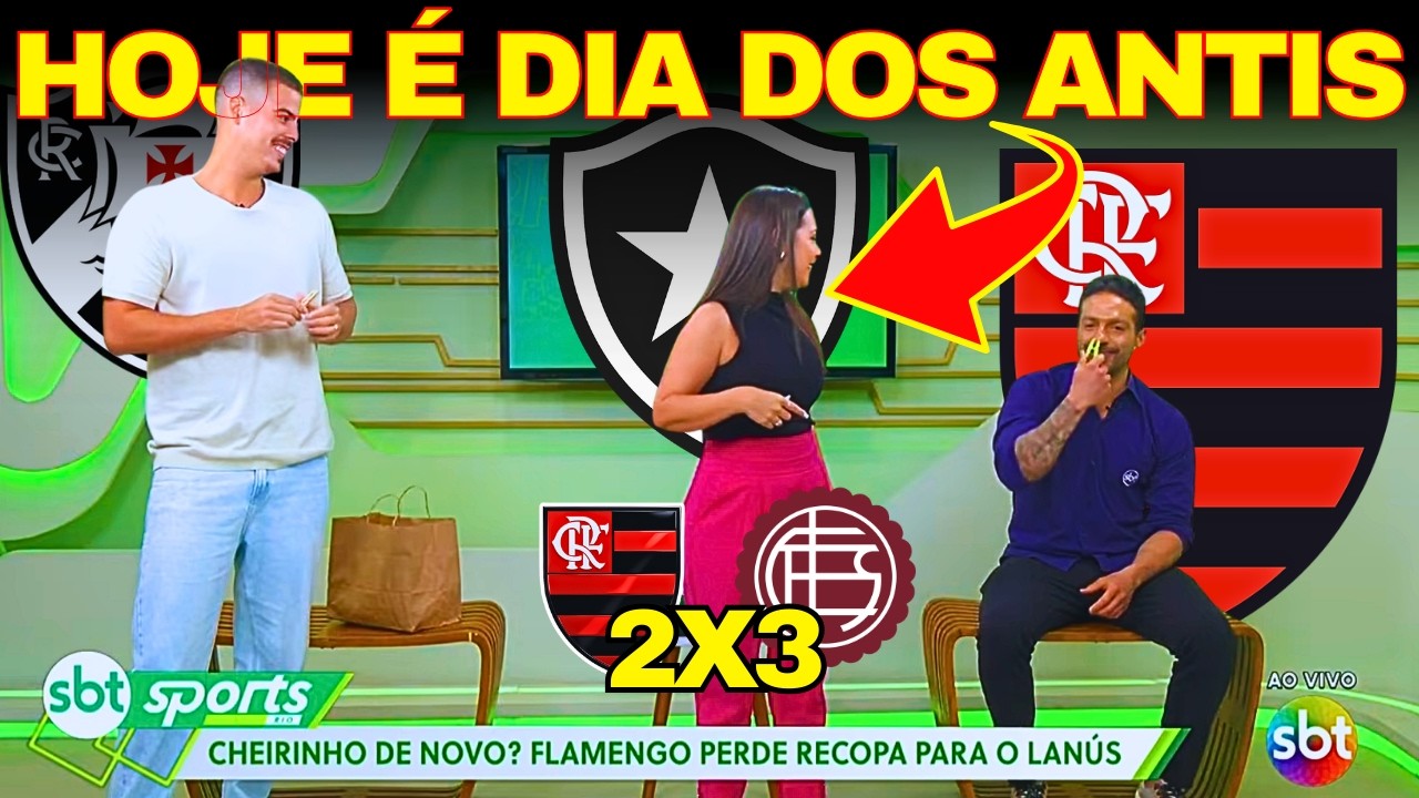 SBT SPORTS RIO — ZUEIRA COMEU SOLTA COM VENÊ APÓS DERROTA DO FLA!