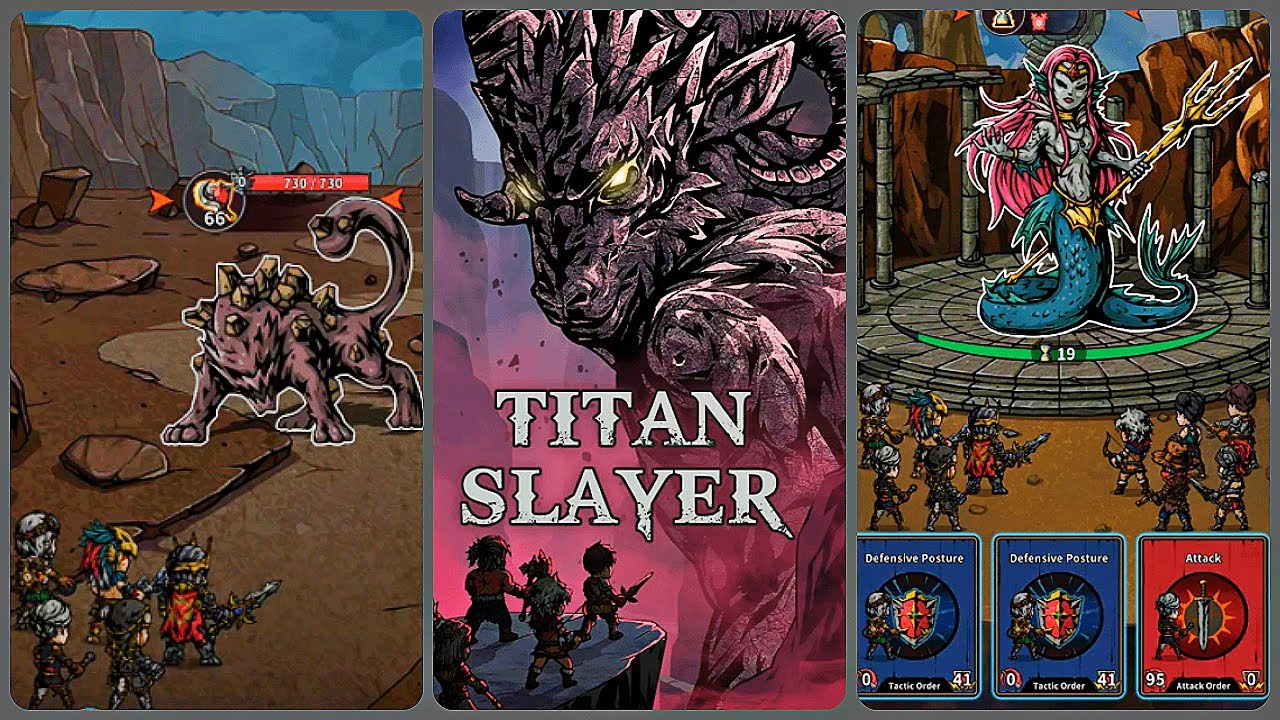 Titan Slayer (Early Access) Gameplay (Android/Collective RPG)