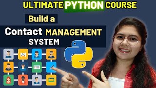 Contact Management System in Python | Project | 🔥Ultimate Python Course  🚀 2025