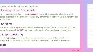 How to Replace Different Characters in a Python String with Unique Values