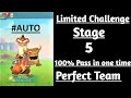MasterCook Limited Challenge Stage 5 | Ramsay Stage 5 April 2023 - Lords Mobile