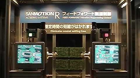 Sanyo Denki R servo with vibration suppression function