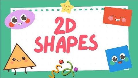 🎨✨“Let’s Learn 2D Shapes! 🎵 Circle, Square, Triangle & More!”