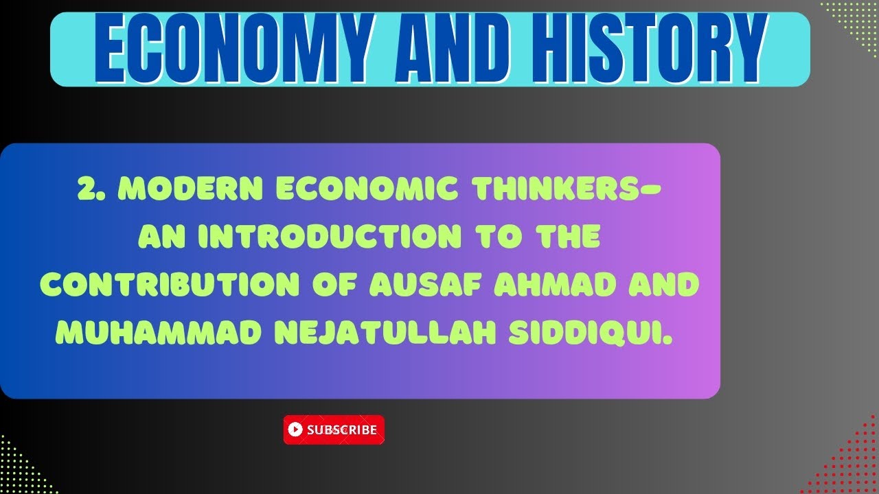 Nejatullah Contribution of Ausaf ahmad and Muhammad Nejatullah siddiqui in islamic ...