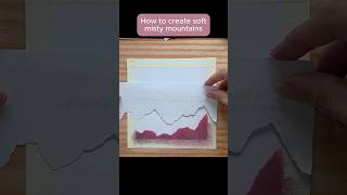 How to Create a Misty Mountain Effect | Pastel Nagomi Art (和谐粉彩)
