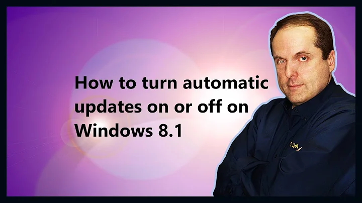 How to turn automatic updates on or off on Windows 8.1