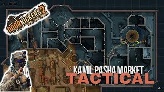 US Rangers vs Terrorists |Kamil Pasha Market|Door Kickers 2 TAC [No Commentary Single Plan Run]