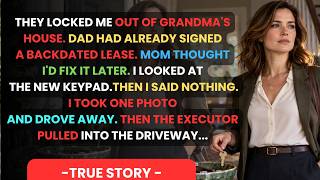 My Parents Changed the Locks on Grandma's House — The Executor Arrived Before Lunch