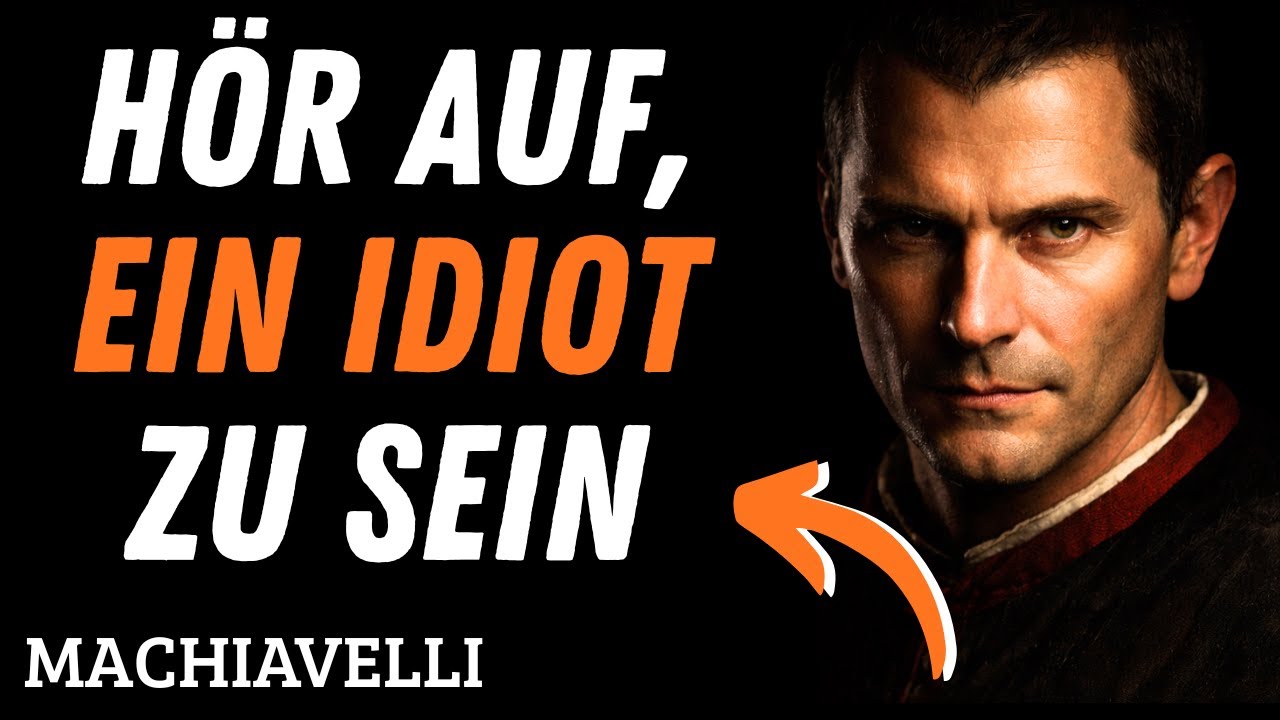 Dieses Video wird deinen Geist 200 % schärfer machen — Machiavelli