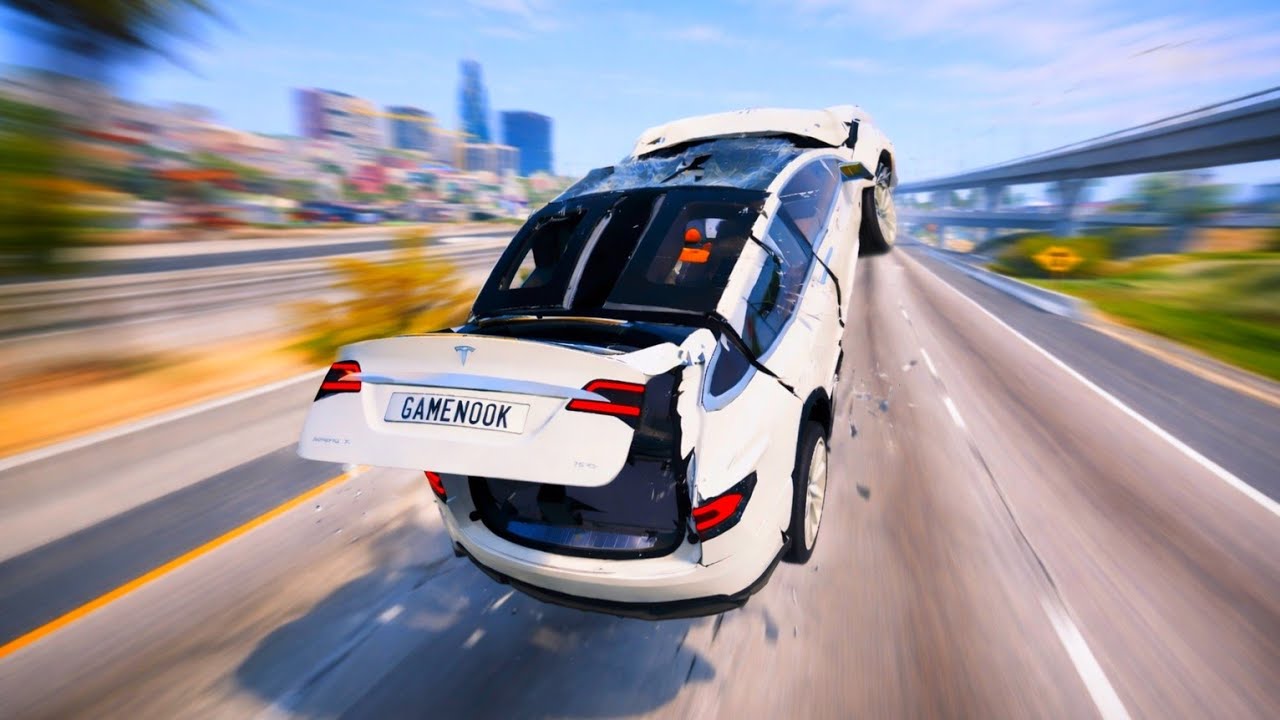 Instant 1000 MPH Acceleration test: Which BeamNG Car Survives!  - BeamNG Drive #3