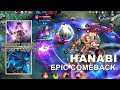 ALTAS + ODETTE CRAZY COMBO! HANABI NO CHANCE TO FREE HIT! EVEN THE TOP GLOBAL! EPIC COMEBACK!