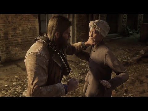 If you threaten a Chinese NPC, they'll say something Like This in RDR2 ...