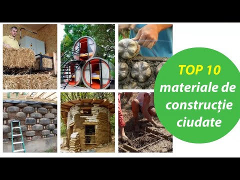 TOP 10 MATERIALE IEFTINE ȘI INEDITE DE CONSTRUCȚII CASE - case ieftine, reciclabile, bio