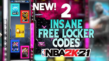 *2* NEW INSANE LOCKER CODES IN NBA 2K21