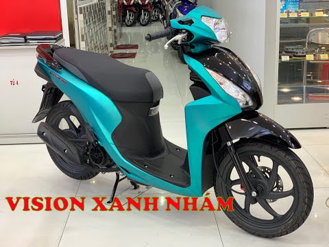 Video Vision xanh nhám đen tại Honda Hồng đức 11 - youtube