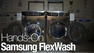 Hands-on with the FlexWash, Samsung's radical new laundry system