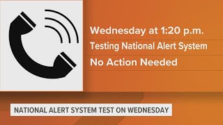 FEMA testing national alert system this week