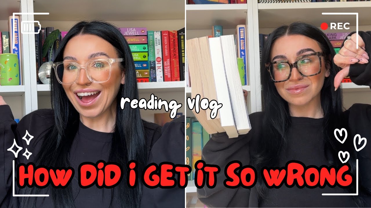 5 Star Predictions WENT WRONG... Reading Slump + Wedding Drama! 😭📚 | Chaotic Reading Vlog