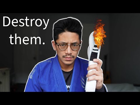 Never Go Easy On White Belts. Here's Why.