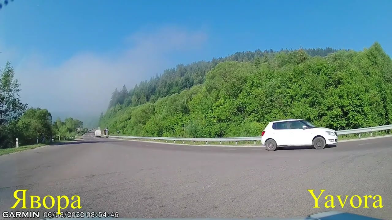 Ukraine. Yavora to Borynia / Явора - Турка - Мельничне - Бориня 08.22