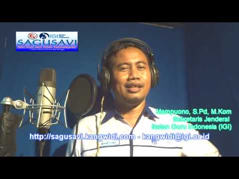 Testimony tentang Sagusavi dari Bapak Mampuono, Sekjen IGI - YouTube