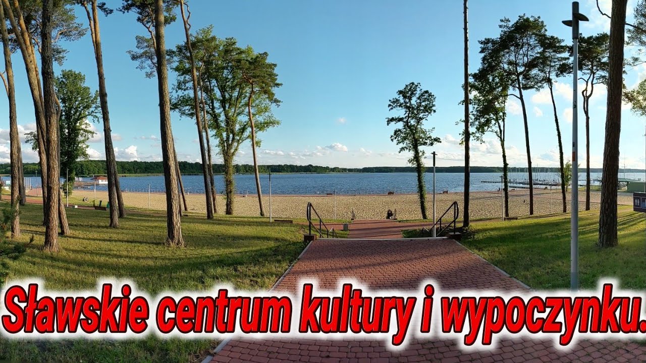 Pole namiotowe. Centrum Kultury i wypoczynku w Sławie, plaża, czy warto