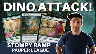 BIG BAD DINOSAURS BEATS! The return of Stompy in MTG Pauper!