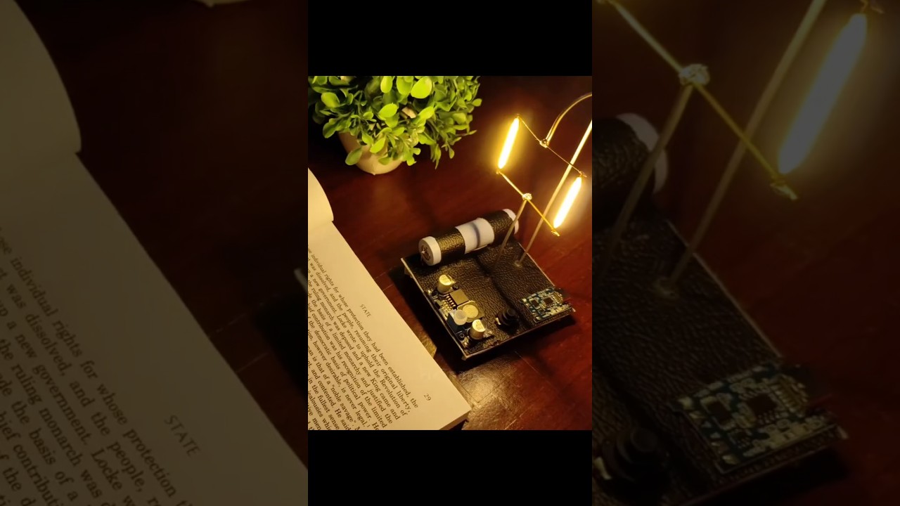 DIY Edison Style Lamp Using LED Filament 