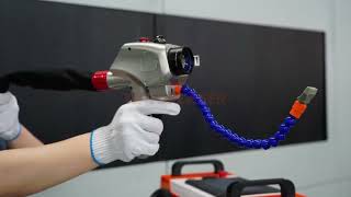 Cost effective-300w portable pulse laser cleaning machine