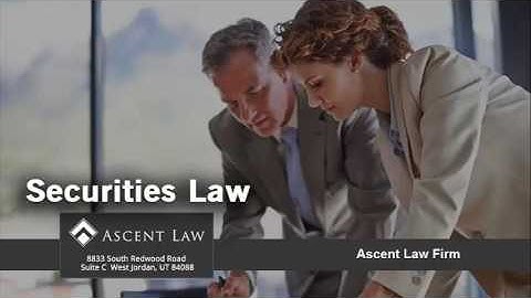 What Is Securities Law And What Does A Securities Lawyer Do?