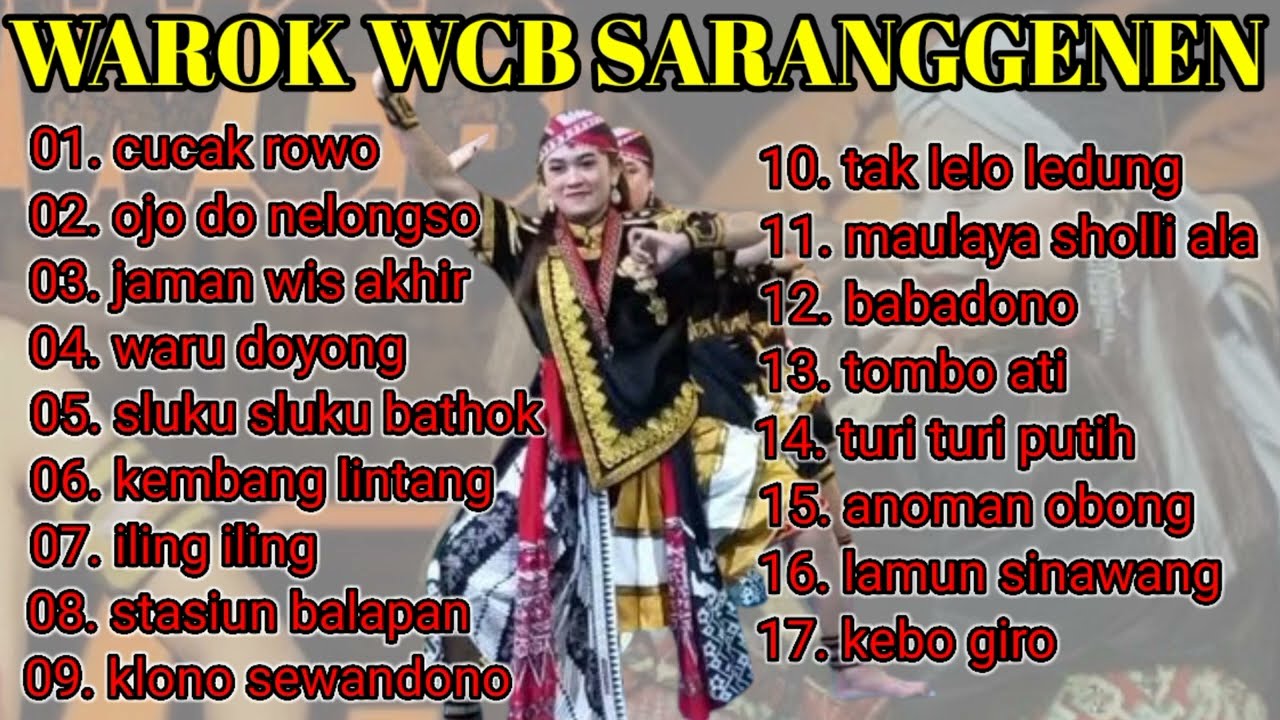 AUDIO GLERR !! LAGU WAROK WCB WAHYU CIPTO BUDOYO SENGGANEN FULL ALBUM TERBARU