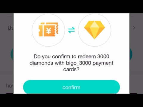 How To Use Coda Redeem Code For Diamonds in Bigo Live