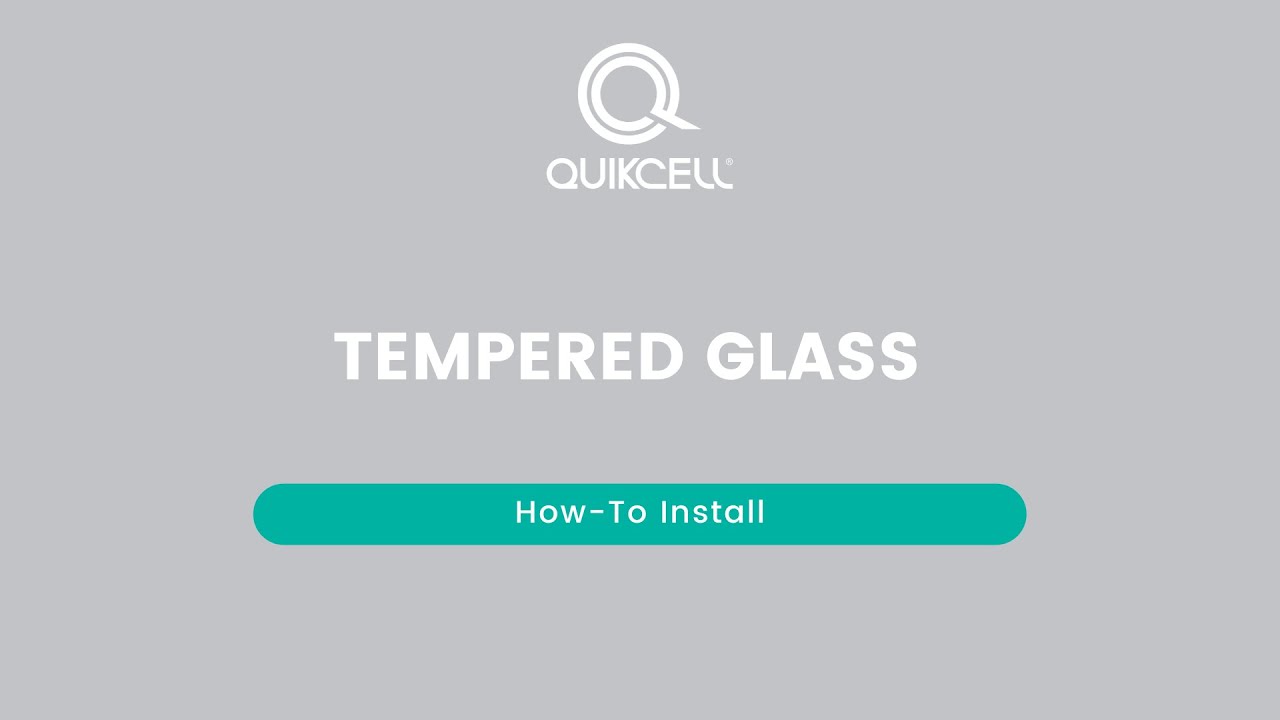 HowTo Tempered Glass YouTube
