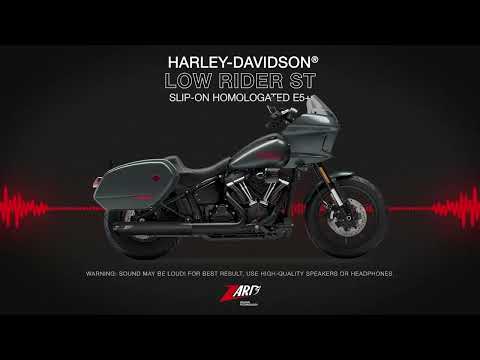 Zard for Harley Davidson Low Rider ST | Sound Slip-on Homologated E5+