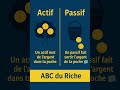 Ref:YVoF7RFwPXQ Actif ou passif   change ta vie financi�re !    #finance #actif #passif #argent #investissement