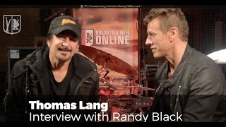 Thomas Lang interviews Randy Black I Drumtrainer Online